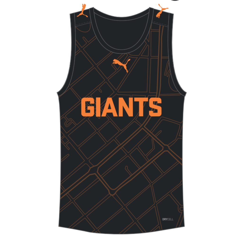 Training Singlet – Maryborough Giants FNC